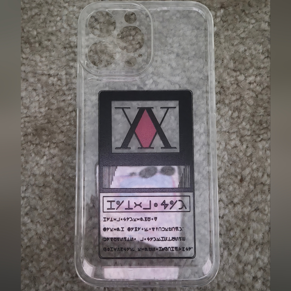 Transparent Anime Phone Case